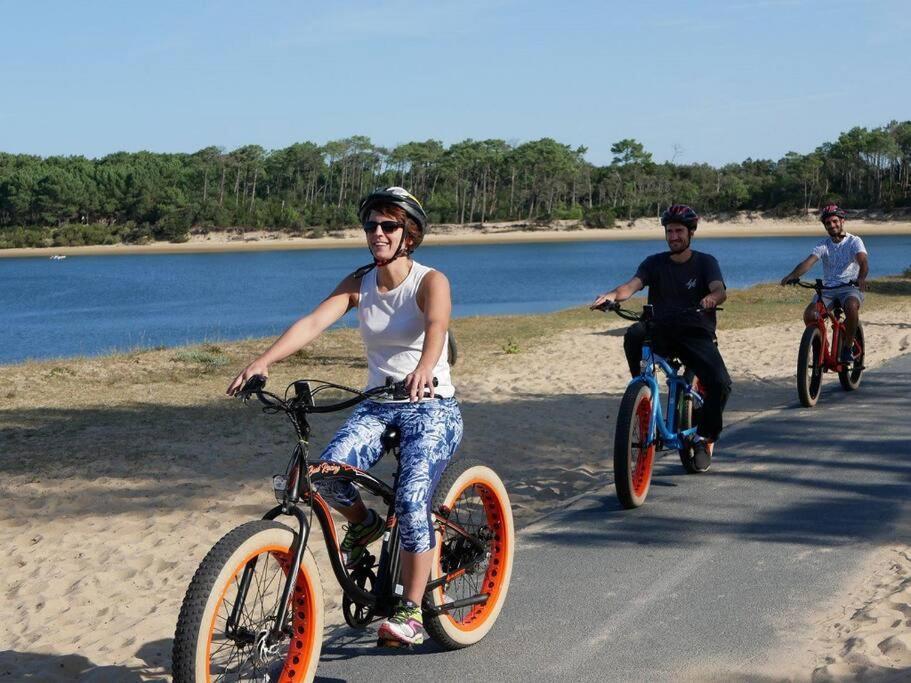 Le Boucalais, Classe 3 Etoiles, Appart T3, Lac A 200M, Ocean A 800M A Vieux-Boucau Kültér fotó