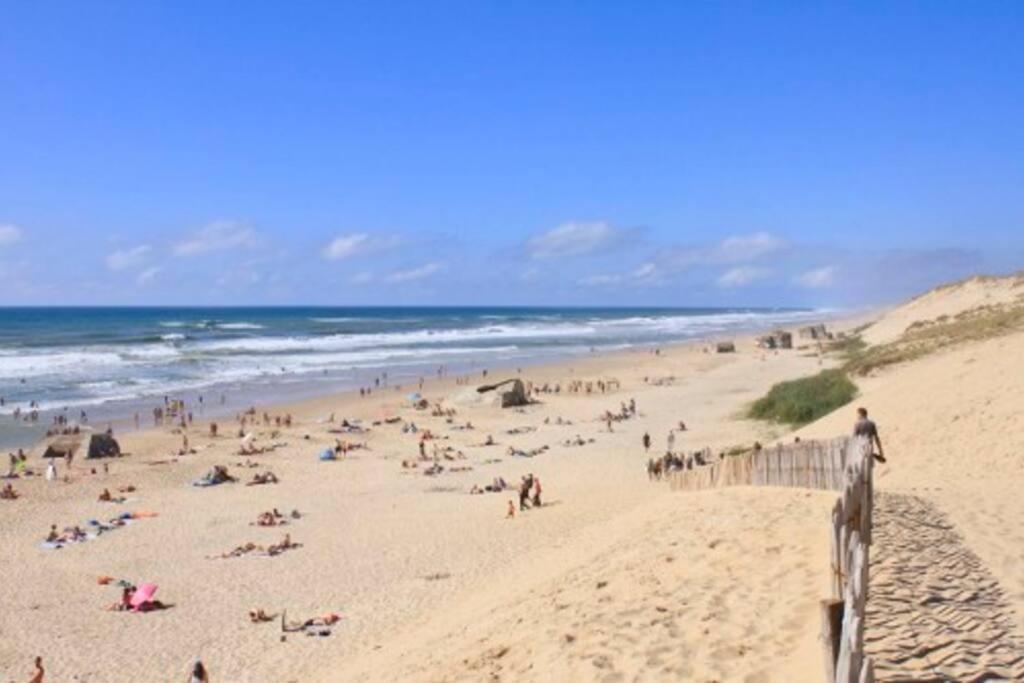 Le Boucalais, Classe 3 Etoiles, Appart T3, Lac A 200M, Ocean A 800M A Vieux-Boucau Kültér fotó